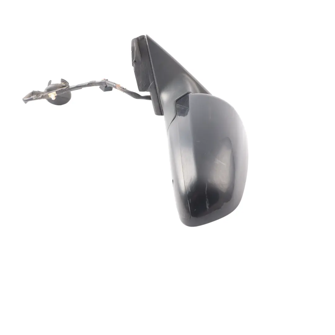 Audi A3 8P Wing Mirror Electric Outside Door Left N/S Phantom Black - Z9Y