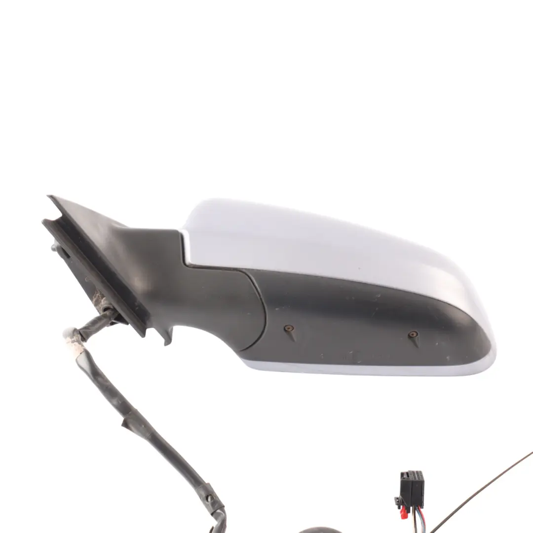 Door Wing Mirror View Left N/S Akoya Silver Metallic - Y7H Audi A3 8P - SKU RHD-8P2858531K-ASI - Part number 8P2858531K