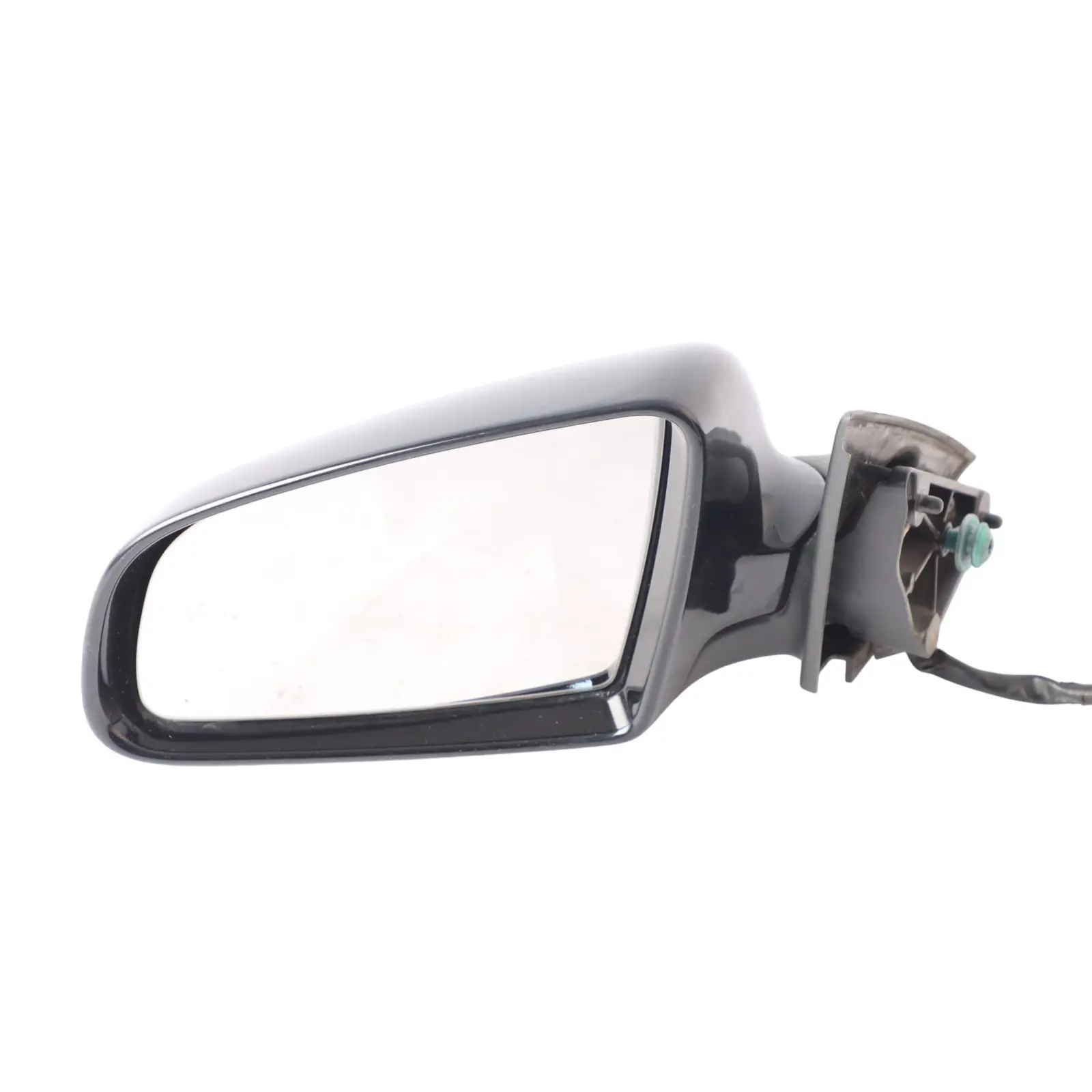 Audi A3 8P Door Wing Mirror View Left N/S Brilliant Black Metallic - Y9B