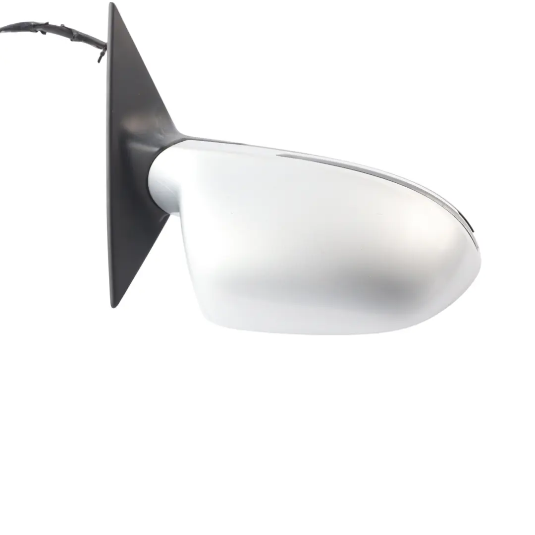 Audi A3 8P Wing Mirror Door Right O/S Outside Ice Silver Metallic - X7W