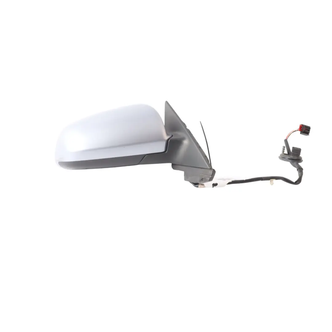 Audi A3 8P Wing Mirror Door Right O/S Outside Akoya Silver - Y7H 8P2858532K