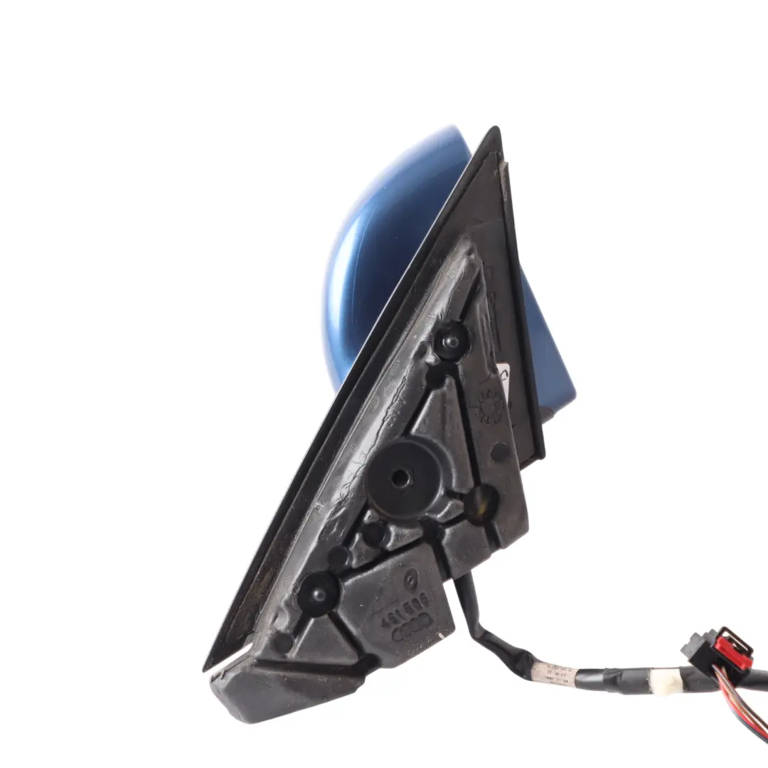 Audi A3 8P Mirror Wing Right O/S Door Outer View Mauritiusblau Perleffekt - Z5C