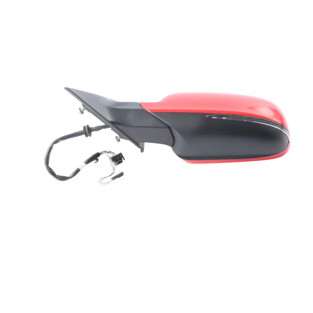 Audi A5 8T Front Mirror Wing Door Electric Left N/S Misano Red Pearl - Z3M