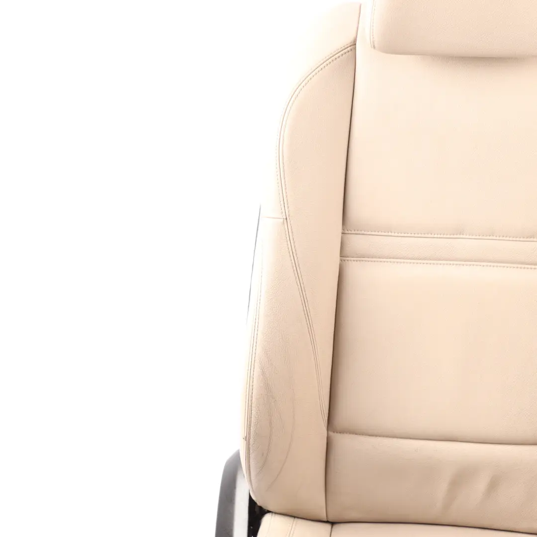 Front Seat BMW X6 E71 Sport Right O/S Leather Nevada Oyster Driver Side Memory