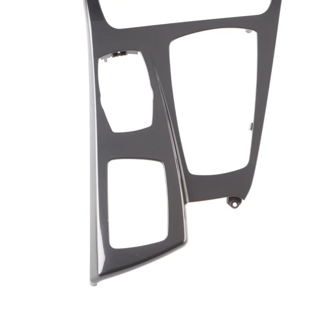 Center Console Cover BMW F10 F11 Trim Panel Frame Black 9206375