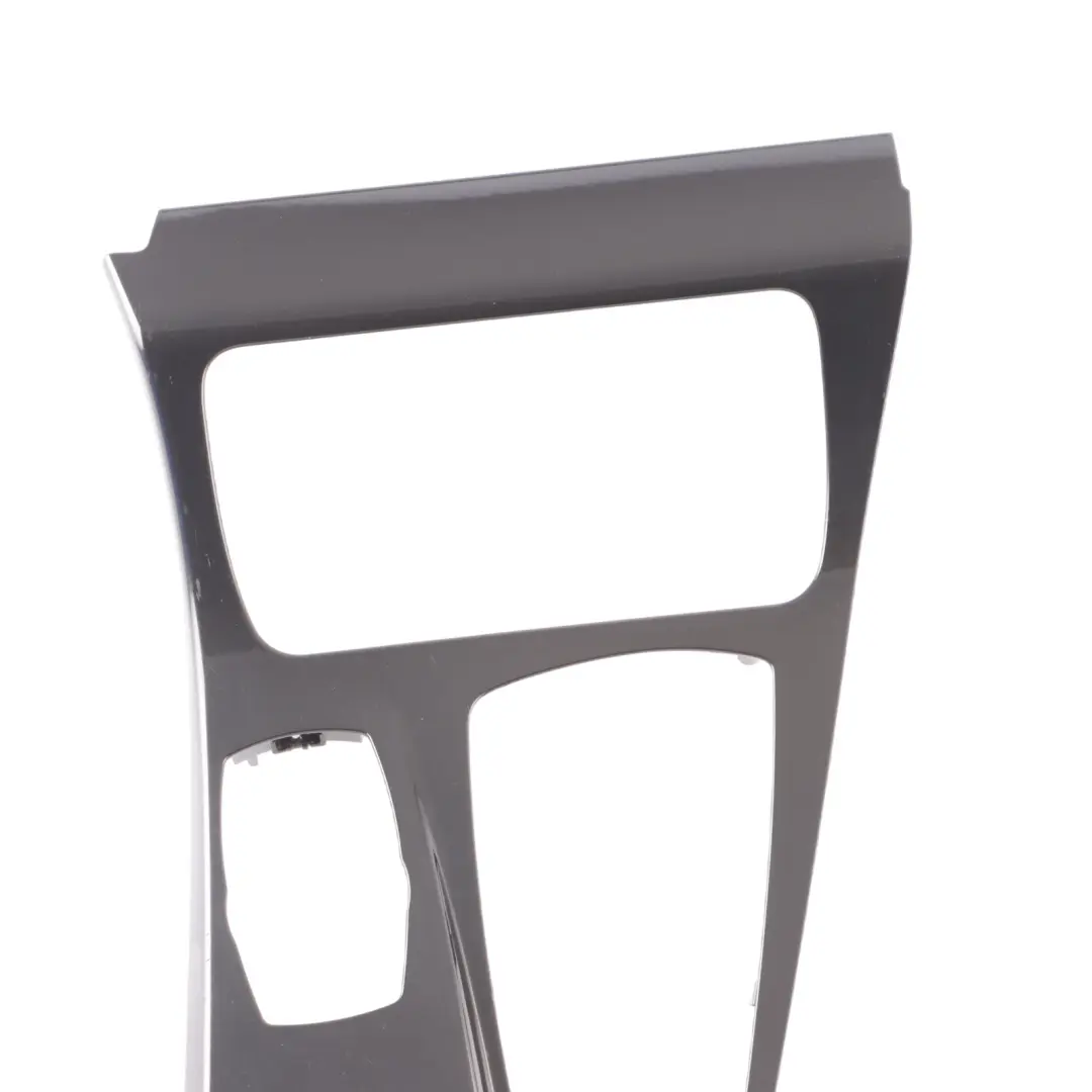 BMW F10 F11 Center Console Cover Trim Panel Frame Black 9206375