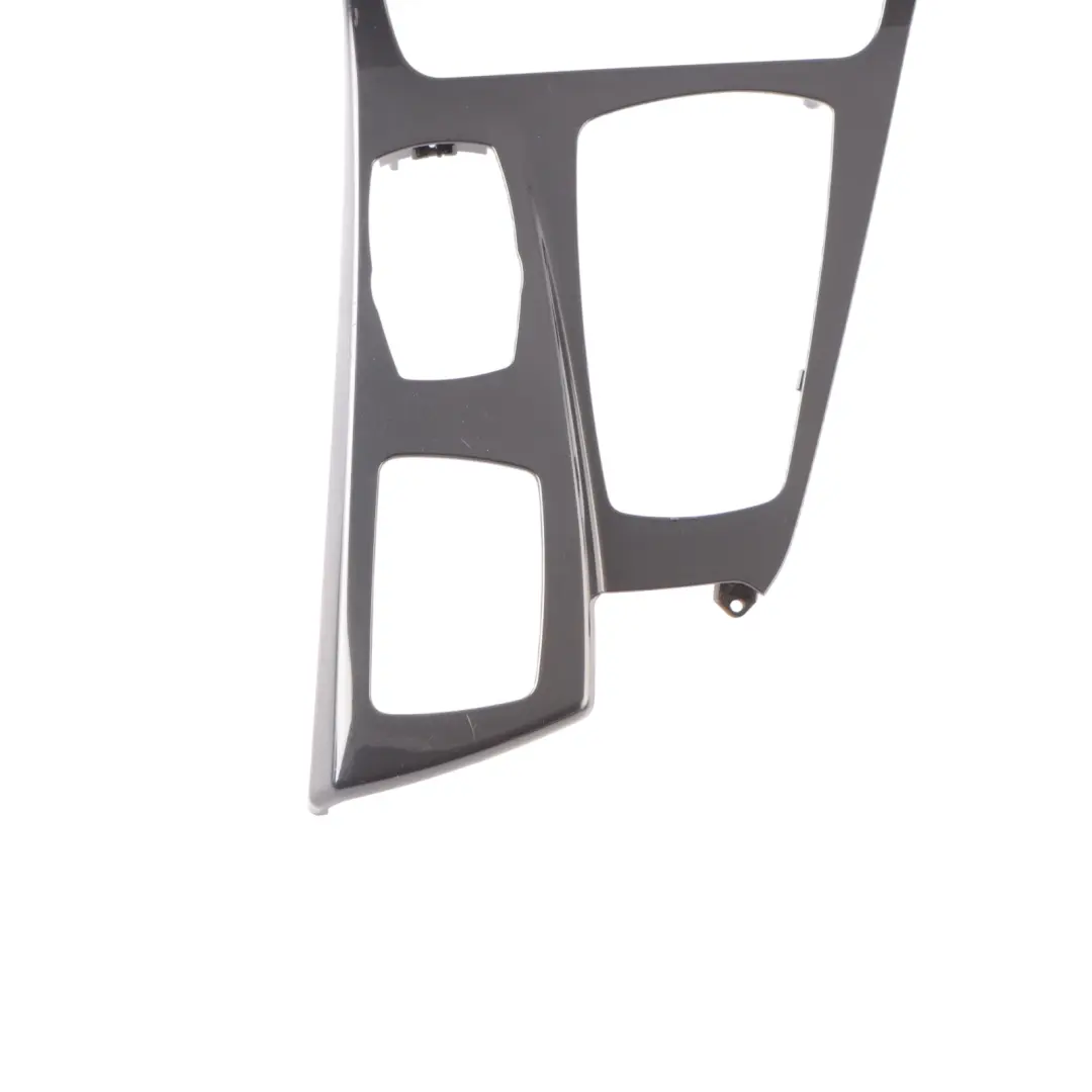BMW F10 F11 Center Console Cover Trim Panel Frame Black 9206375