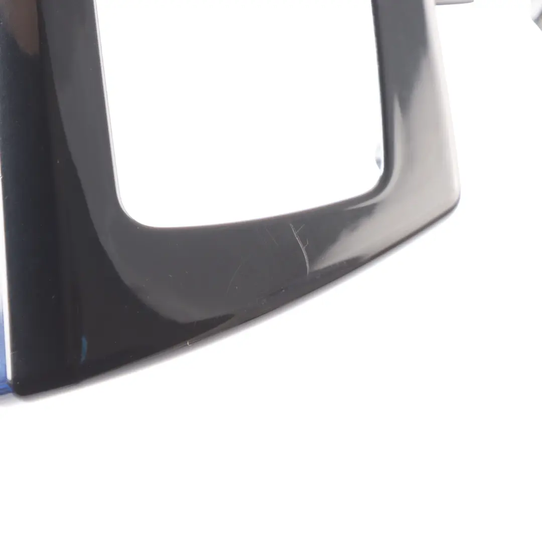 BMW F10 F11 Center Console Cover Trim Panel Frame Black 9206375