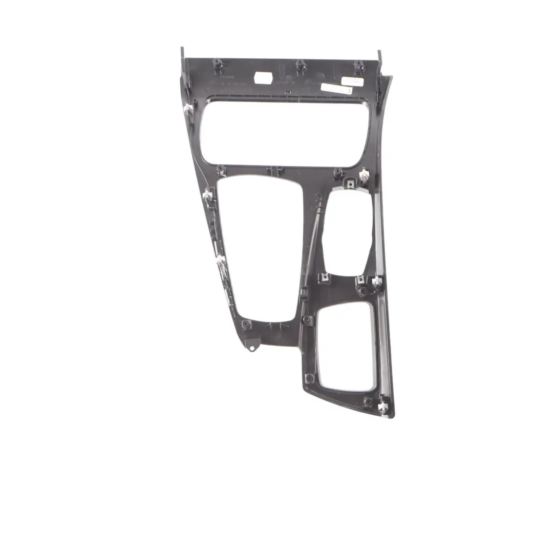 BMW F10 F11 Center Console Cover Trim Panel Frame Black 9206375