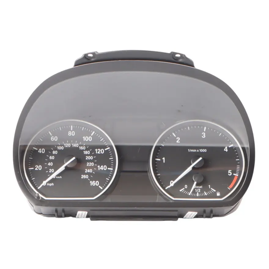 BMW E82 E88 E87 N47S Diesel Instrument Cluster Speedo Clocks MPH Manual 9242337