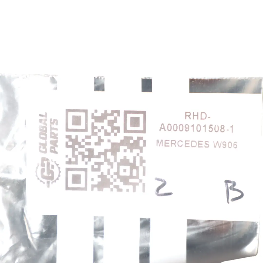 Front Double Passenger Seat Cloth Fabric Lima Black Mercedes Sprinter W906 - SKU RHD-A0009101508-1 - Part number A0009101508