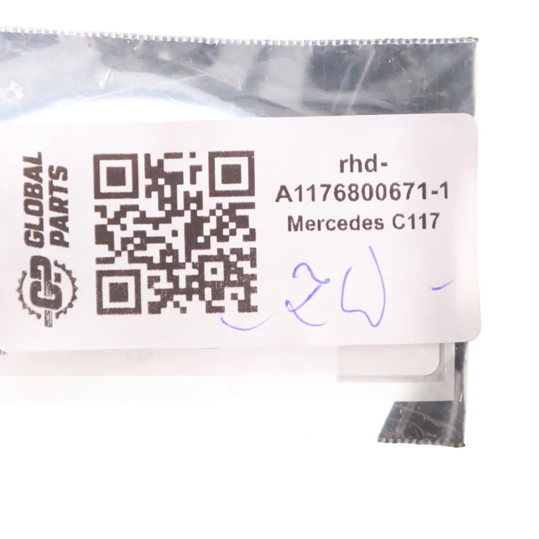 Dashboard Cover Air Vent Panel Trim Aluminium Mercedes CLA C117 AMG - SKU rhd-A1176800671-1 - Part number A1176800671
