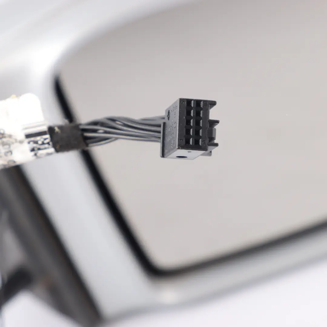 Mercedes-Benz ML W164 Right O/S Power Fold Wing Mirror Iridium Silber - 775