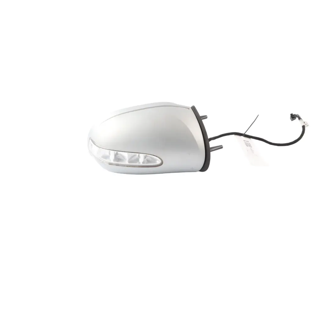 Mercedes-Benz ML W164 Right O/S Power Fold Wing Mirror Iridium Silber - 775