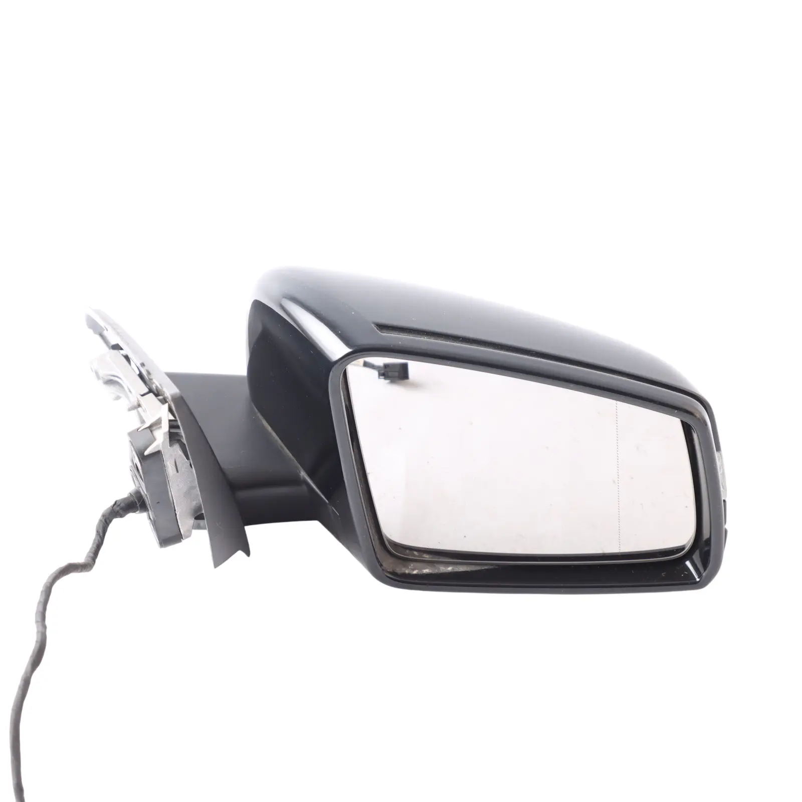 Mercedes W176 Door Wing Mirror Outside Power Fold Right O/S Kosmos Black - 191