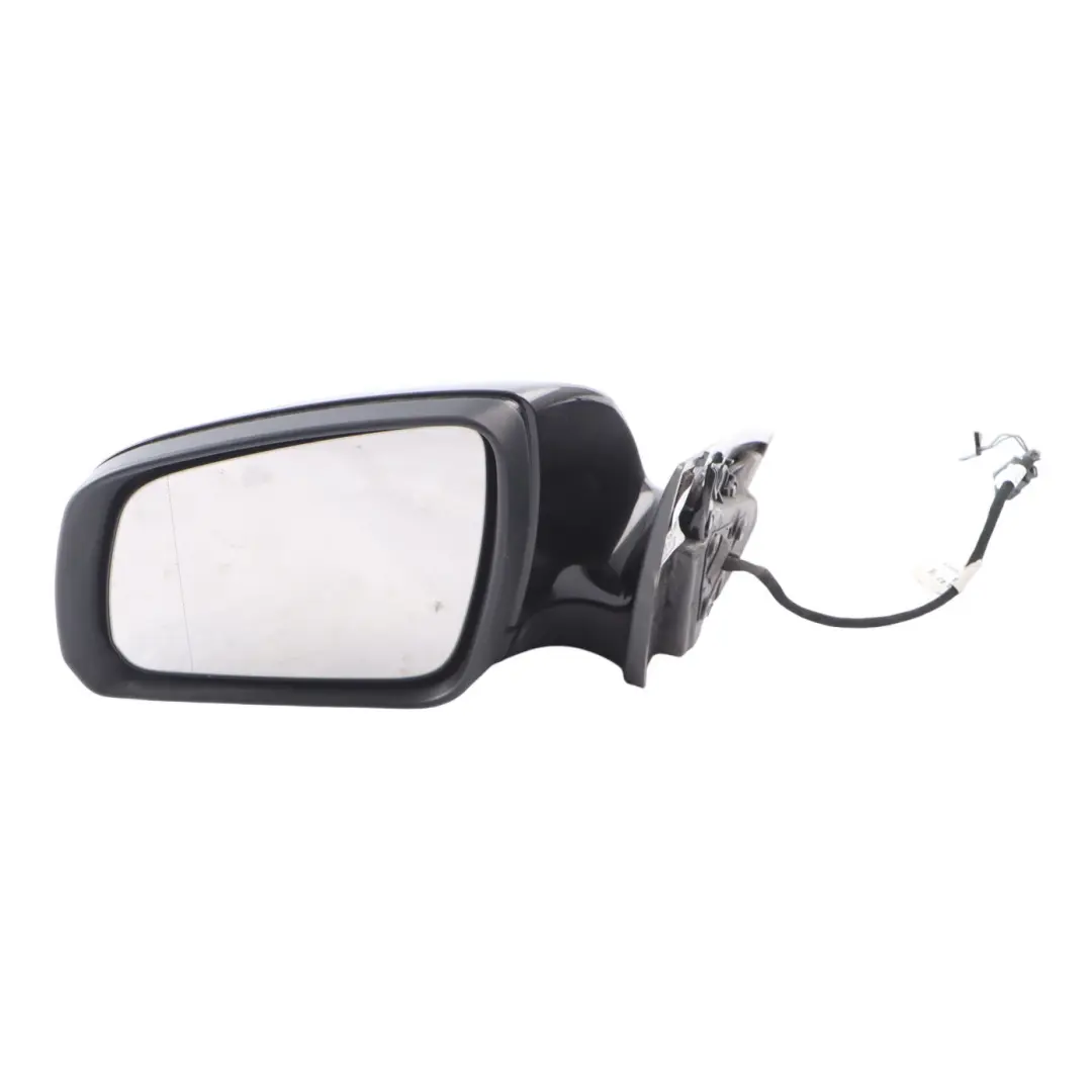 Mercedes W204 Power Fold Auto Dip Left Wing Door Mirror Obsidian Black - 197