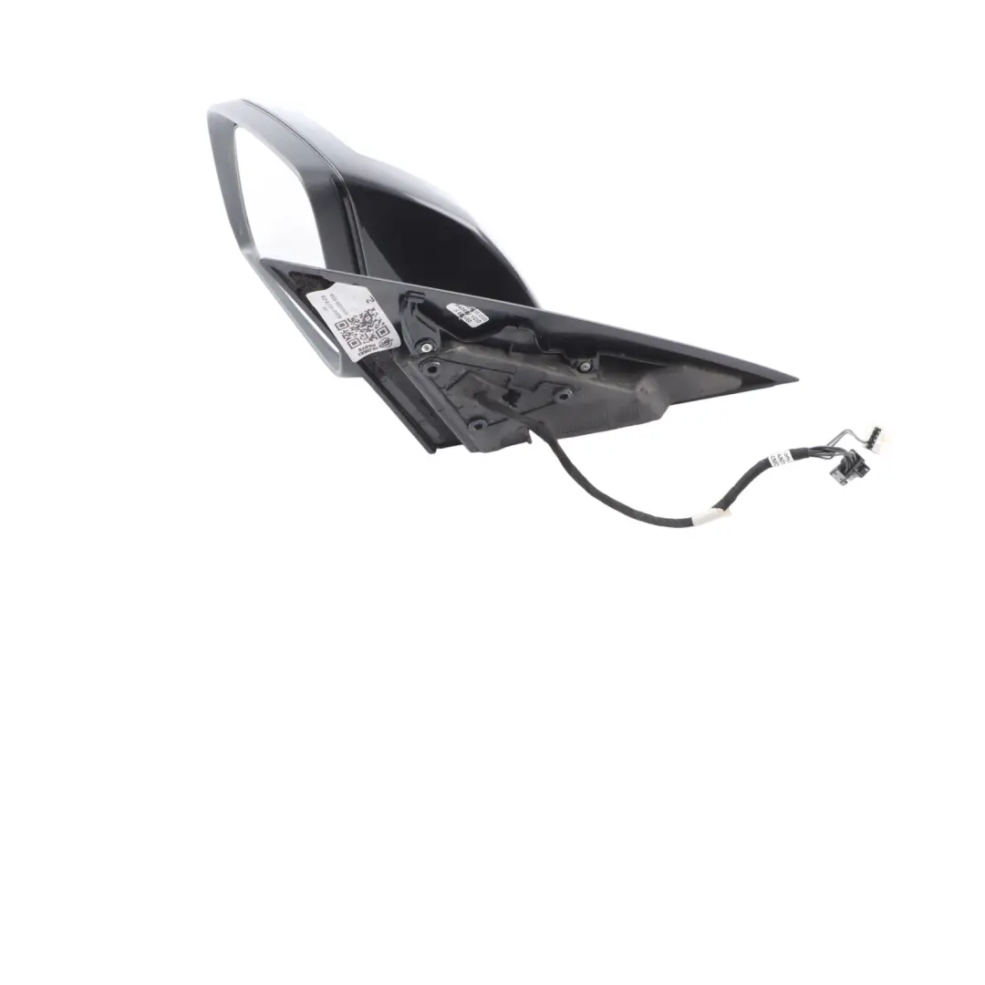 Mercedes W204 Power Fold Auto Dip Left Wing Door Mirror Obsidian Black - 197