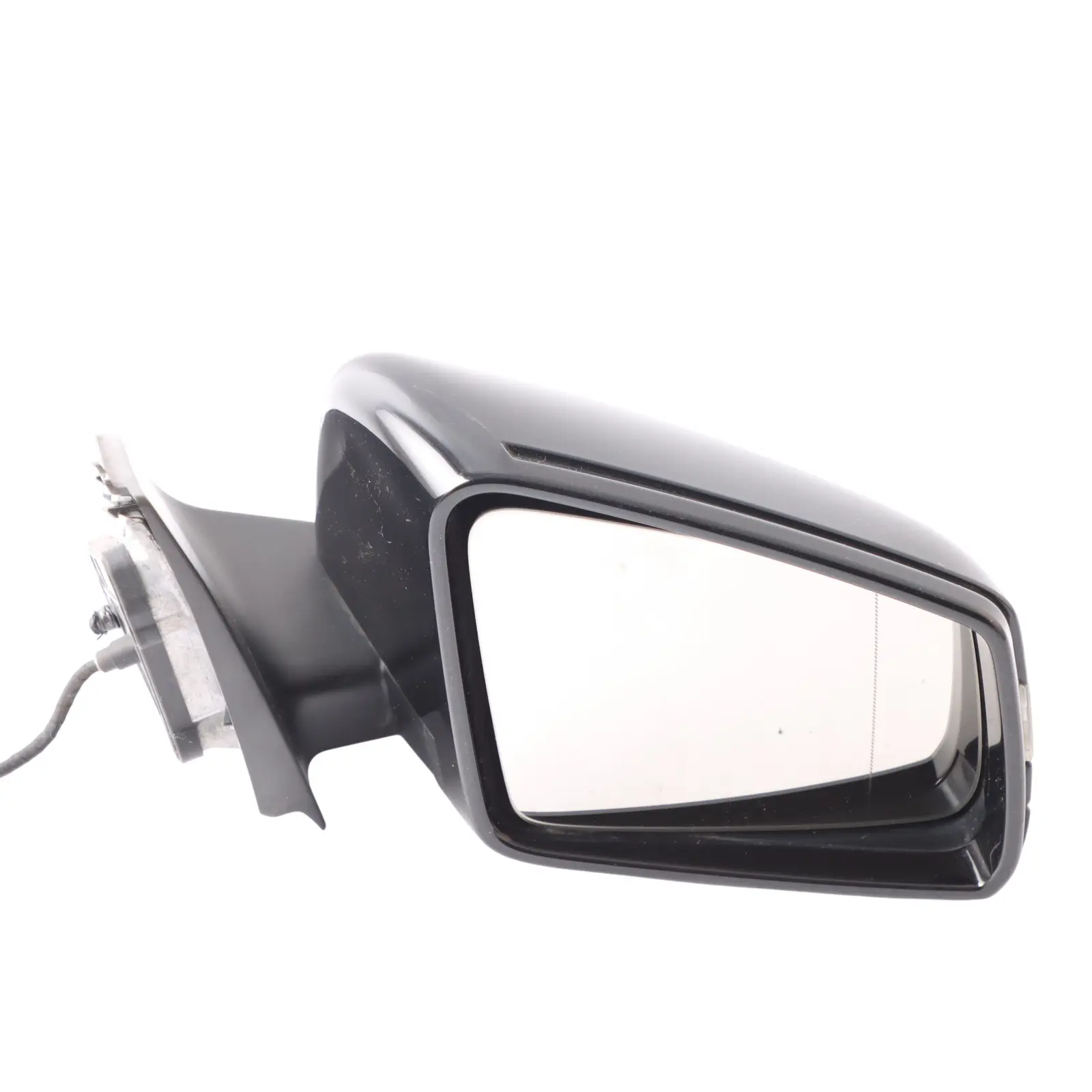 Mercedes C204 Coupe Door Wing Mirror Right O/S Obsidian Black Metallic - 197