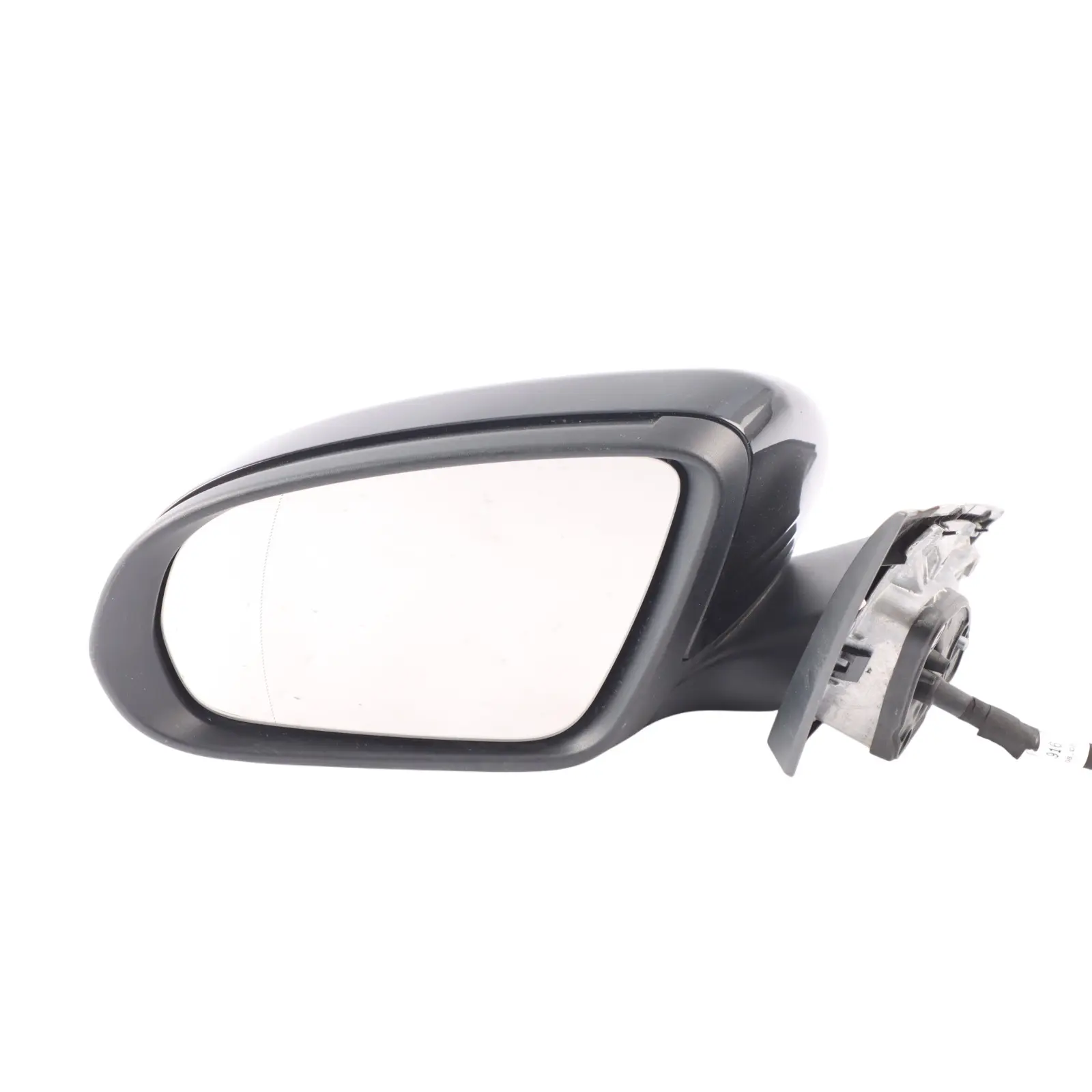 Mercedes W205 Wing Mirror Door Left N/S Outside Obsidian Black Metallic - 197