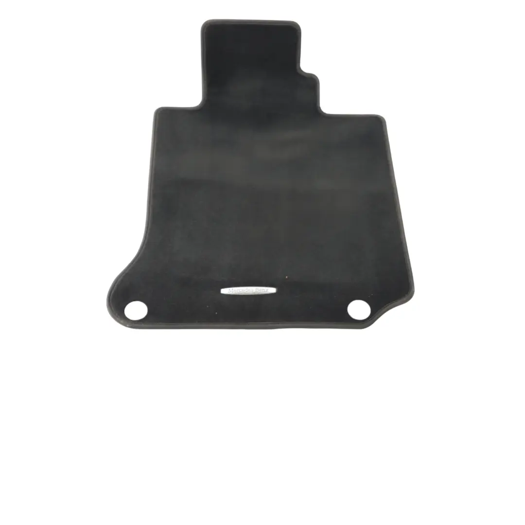 Mercedes W207 Floor Mat Set Interior Front Rear Covering Mats Black A2076800748