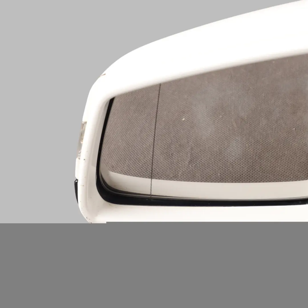 Mercedes W207 Wing Mirror Door Left N/S High Gloss Auto Dip Calcite White - 650