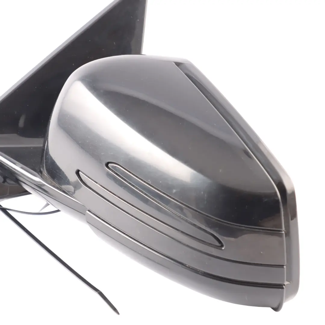 Wing Mirror Door Left N/S High Gloss Auto Dip Obsidian Black - 197 Mercedes C207 - SKU rhd-A2078101976-OB - Part number A2078101976