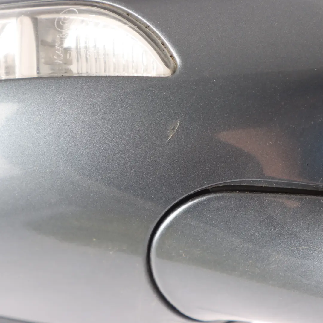 Mercedes CLS C219 Wing Mirror Power Fold Right O/S Flint Grey Metallic - 368