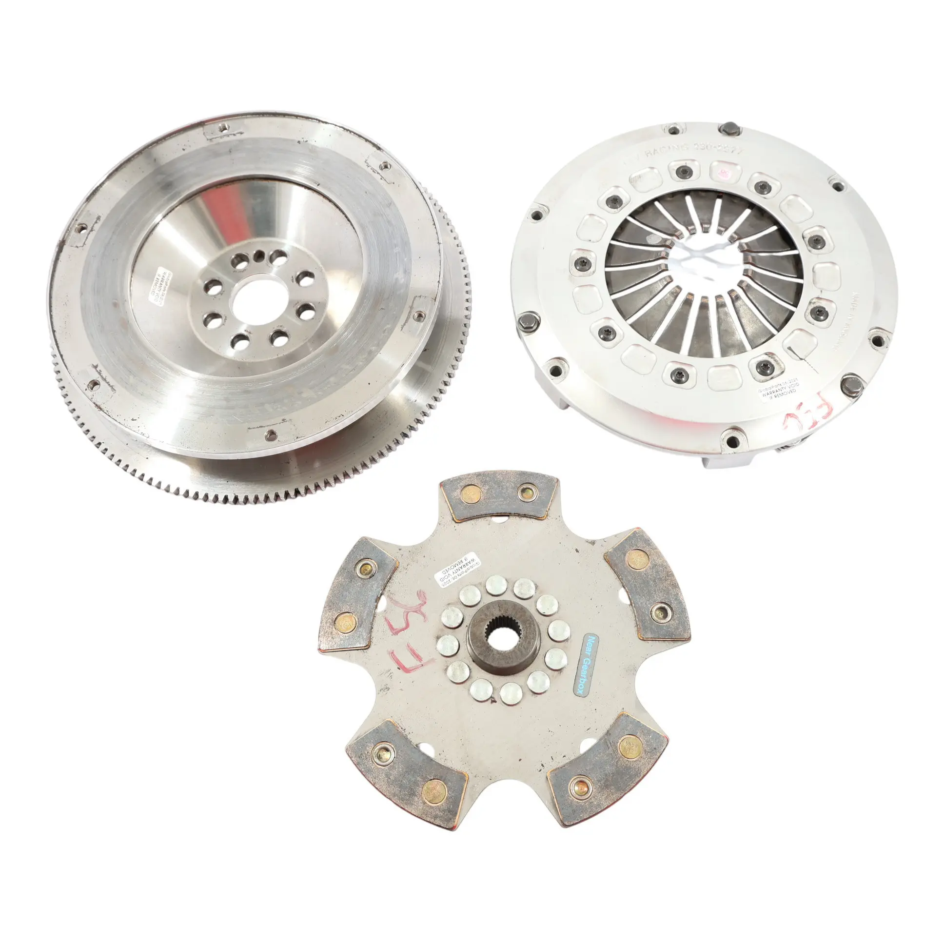 Mini F56 JCW Clutch Set TTV Racing Flywheel Clutch Plate Pressure Plate 230-2977
