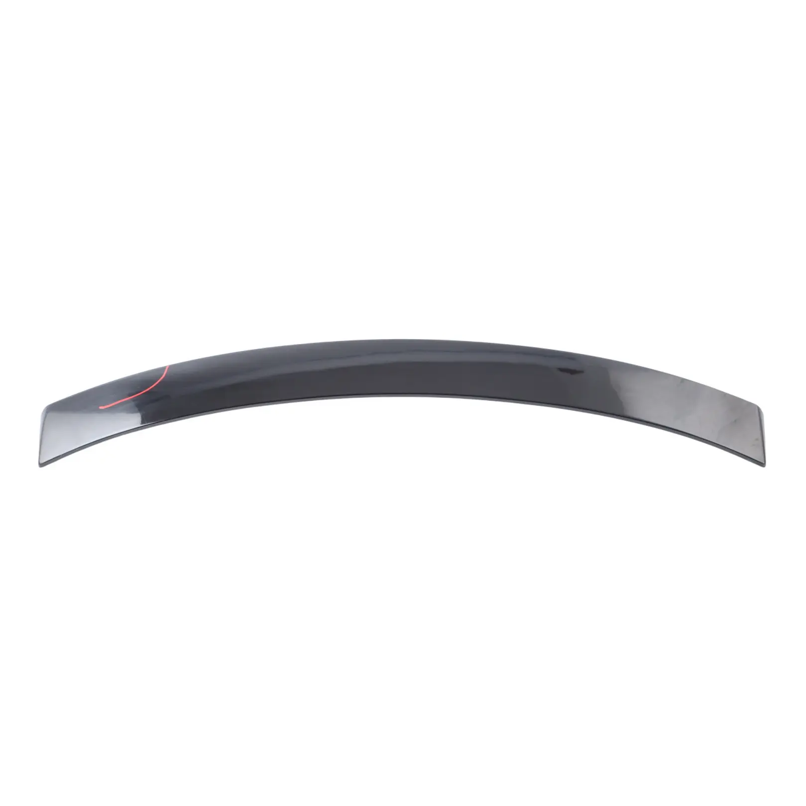 Mercedes W204 Rear Window Spoiler Trim Panel Cover Carbon Look