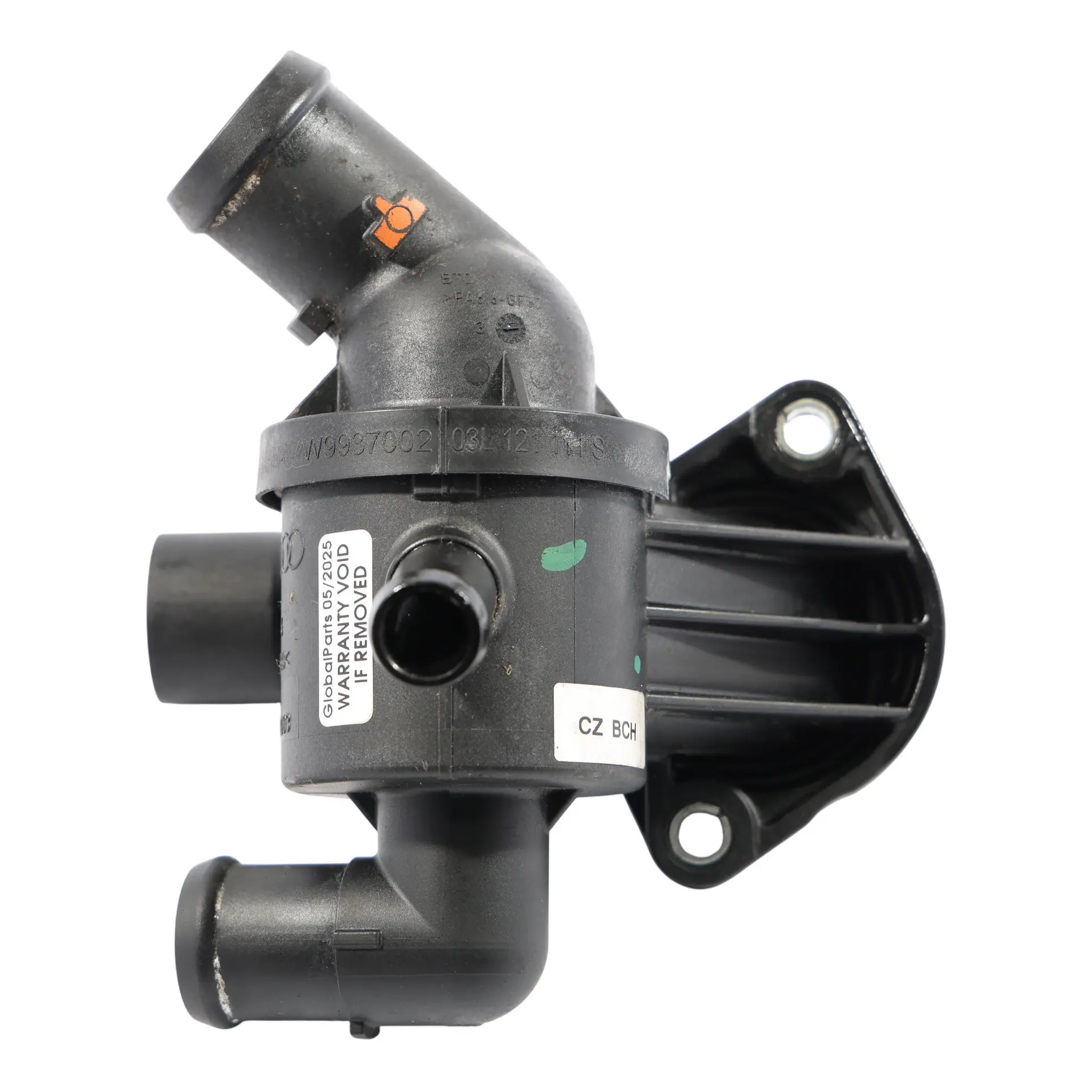VW Golf 6 1.6 TDI CAY Diesel Motor Thermostat Kühlung Gehäuse 03L121111S