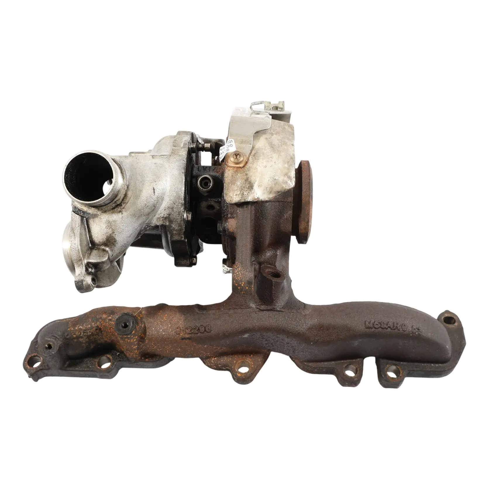 Volkswagen Golf Mk7 5G 1.6 TDI BlueMotion Turbocharger with Manifold 04L253016H