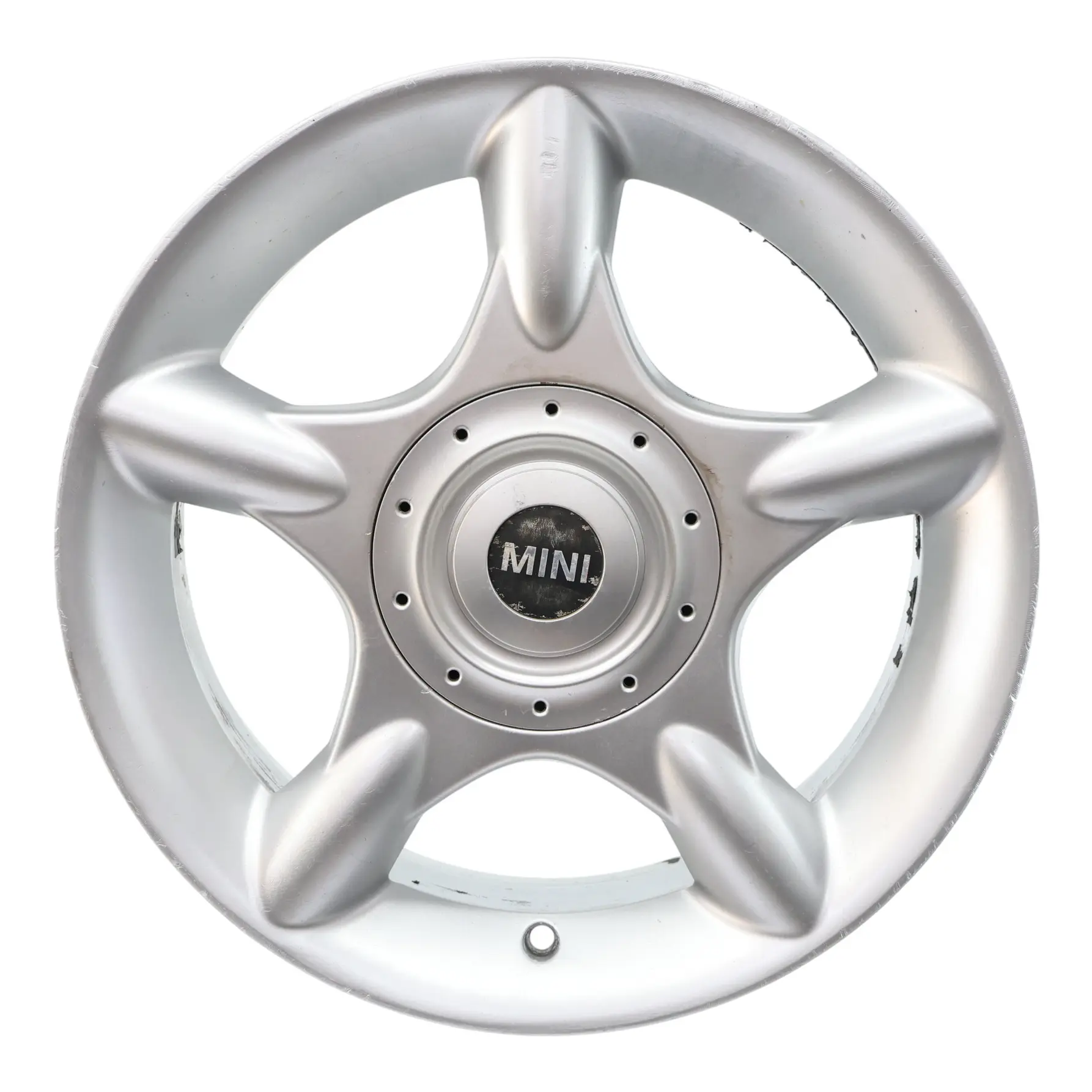 Mini Cooper R50 Silber Felge 16 6,5J ET:48 5-Spider Speiche 83 1512348