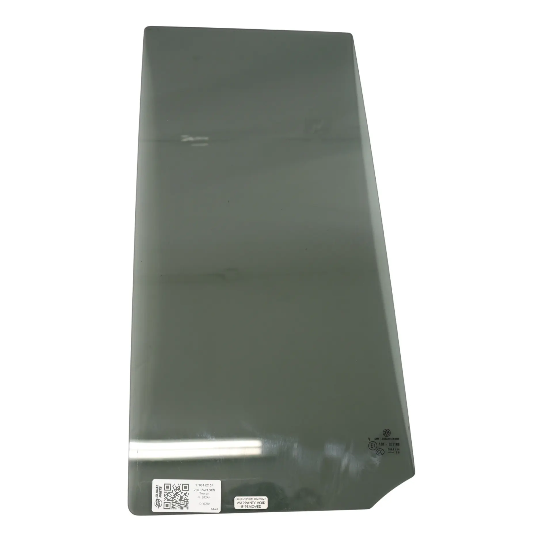 VW Touran 1T Fensterglas Feste Tür Hinten Links Verglasung AS3 1T0845215F