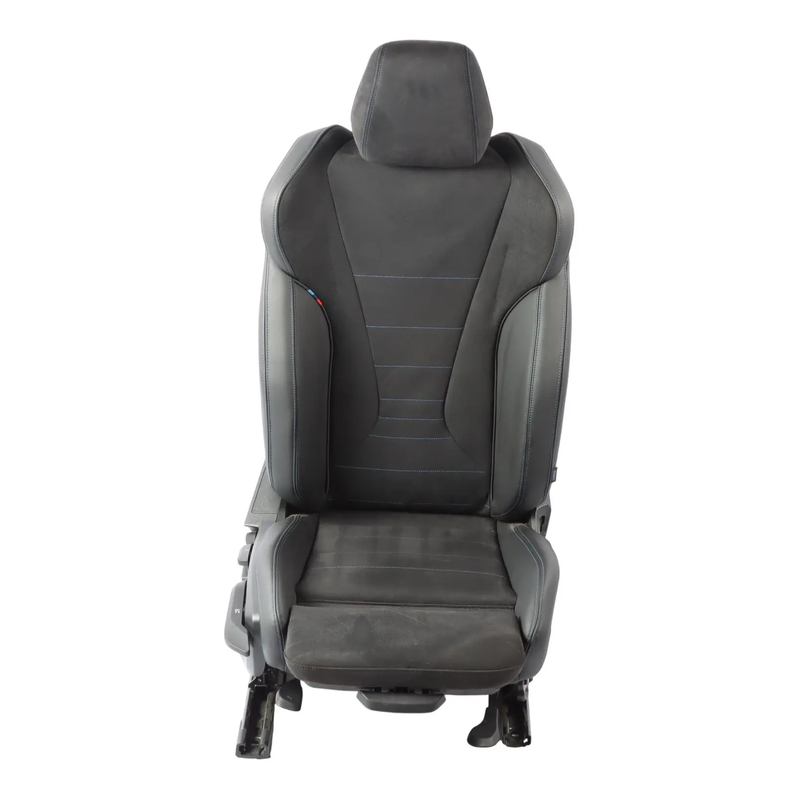 BMW U06 Front Sport Seat Heated Right O/S Alcantara Black