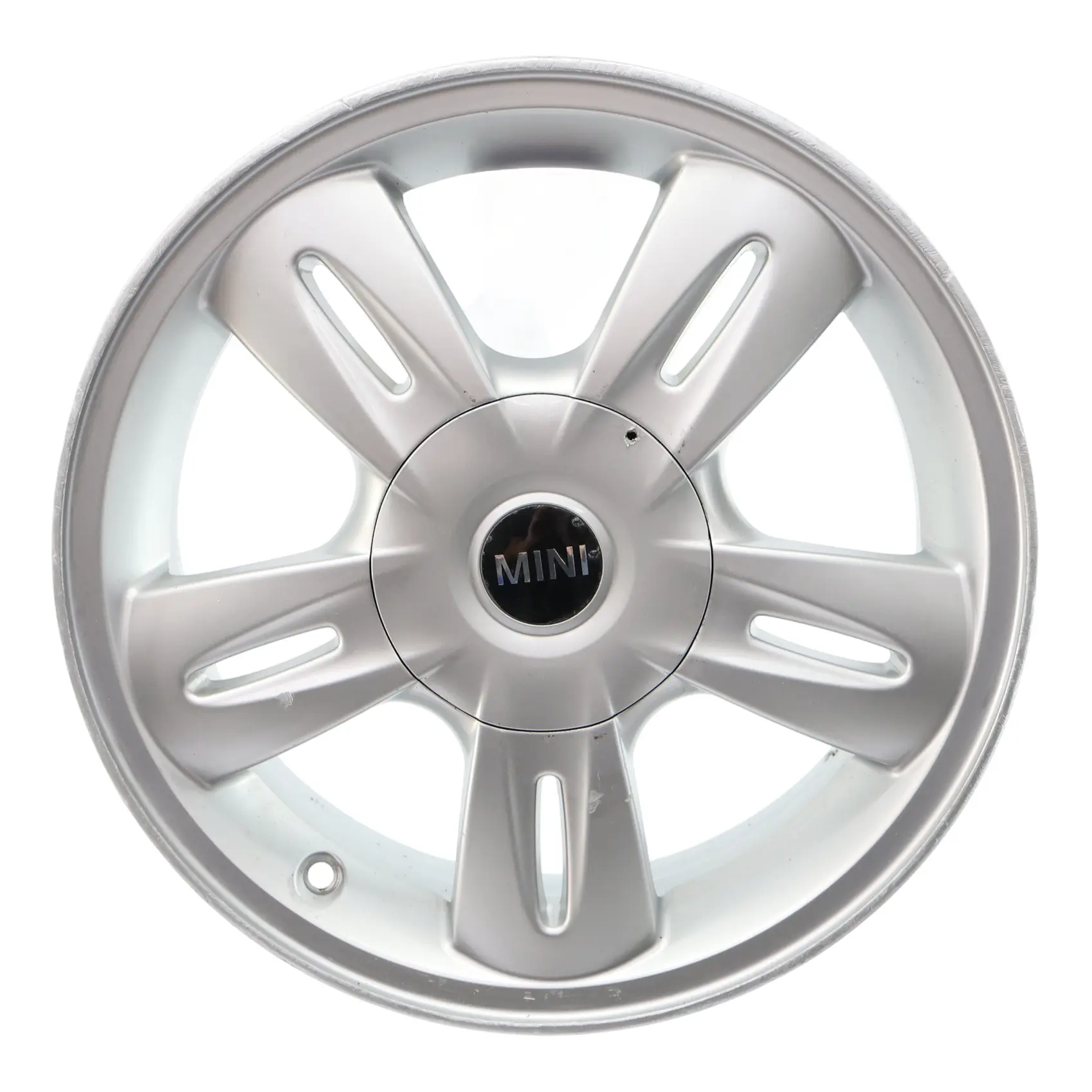 Mini R50 Silver Wheel Alloy Rim 15" 5,5J ET:45 5 Star Rocket 93 6763295