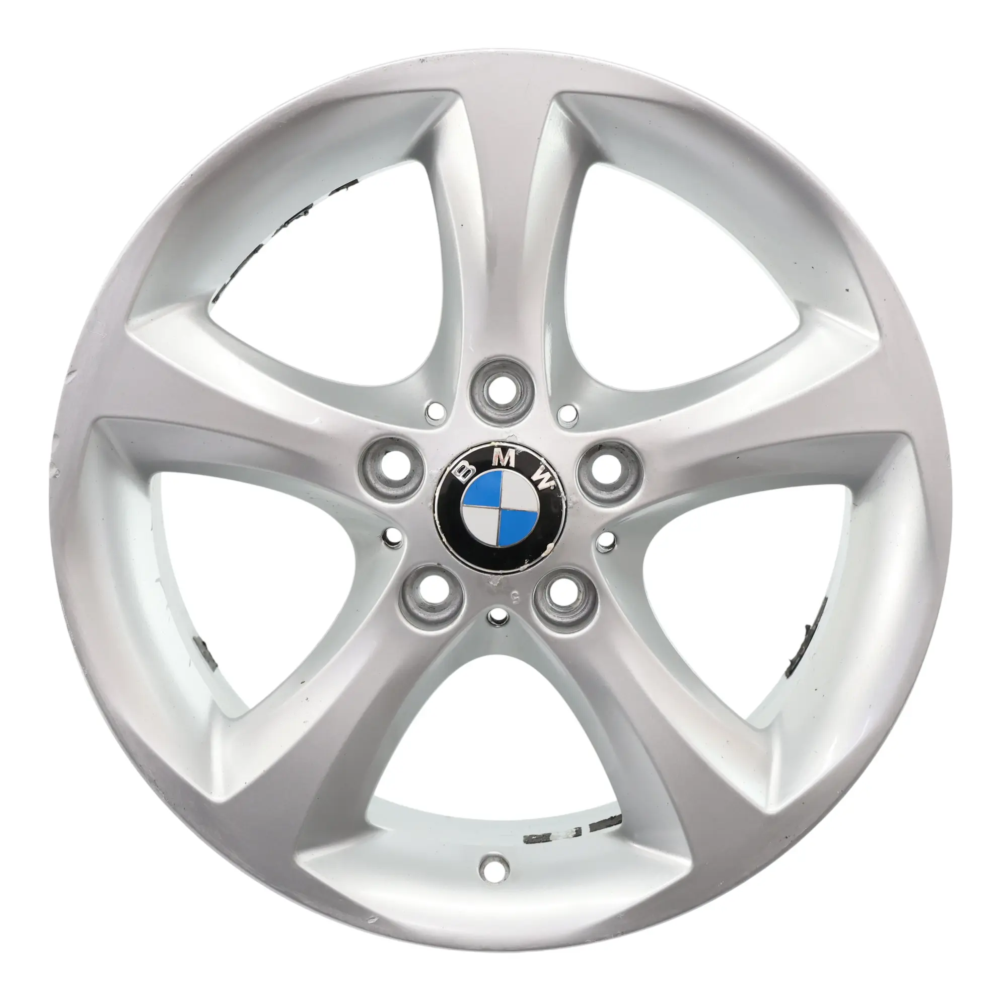 BMW E81 E82 E87 E88 Silber Alu Felge Alufelge 7J ET:47 6778219 Sternspeiche 256