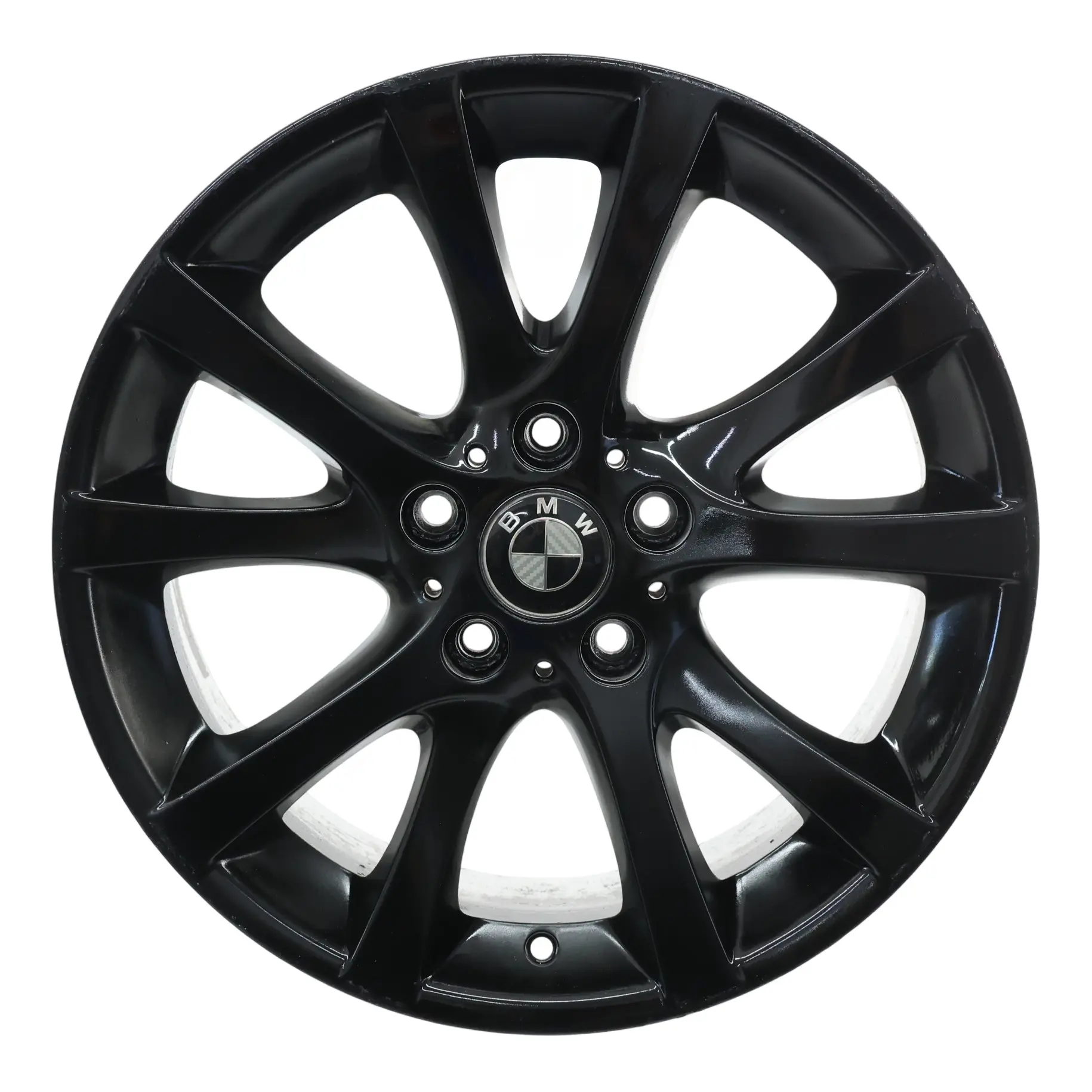 Wheel Rim BMW E81 E82 E87 LCI Alloy 18" 7,5J ET:49 V Spoke Black 6795563