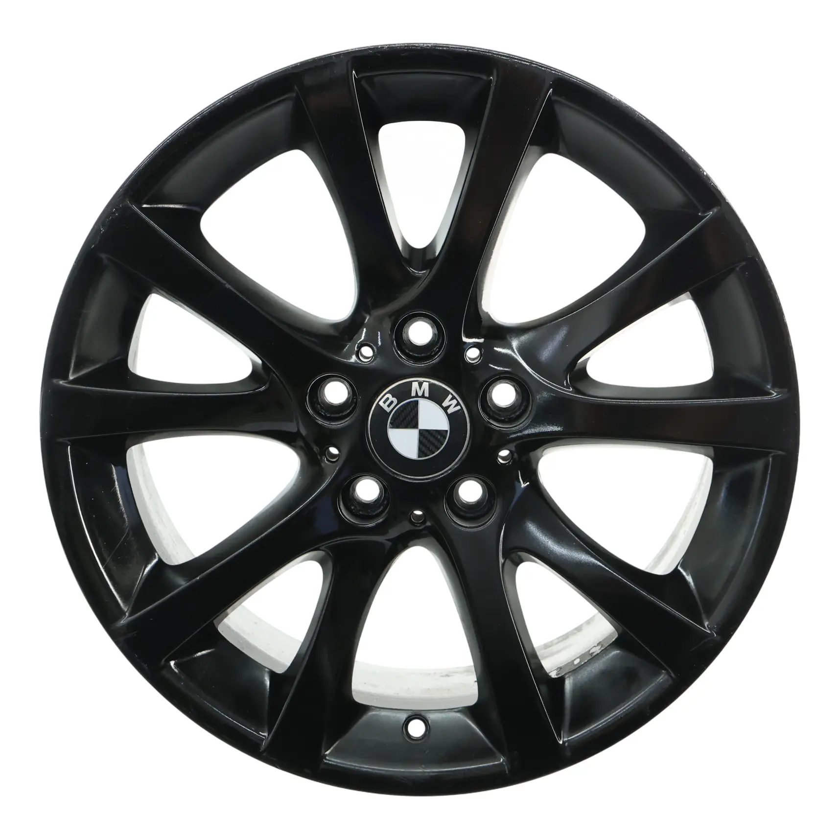 Wheel Rim BMW E81 E82 E87 LCI Alloy 18" 7,5J ET:49 V Spoke Black 6795563