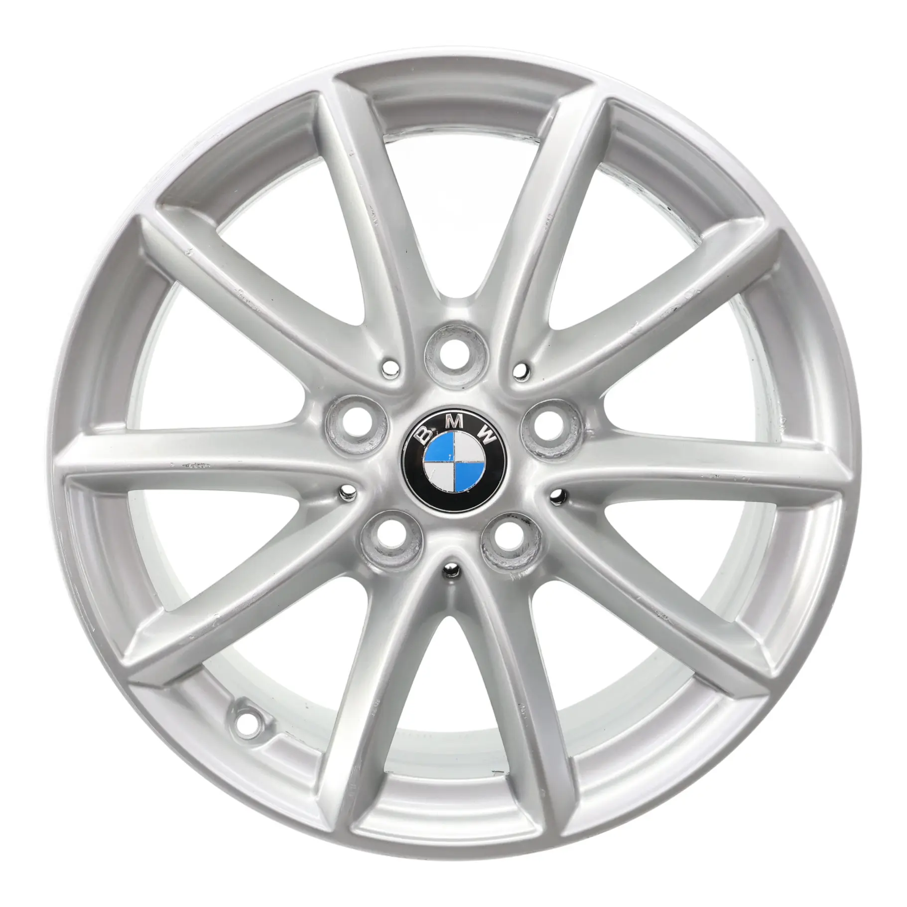 BMW F45 F46 Silver Alloy Wheel Rim 16" ET:52 7J V-spoke 471 Reflexsilber 6855080
