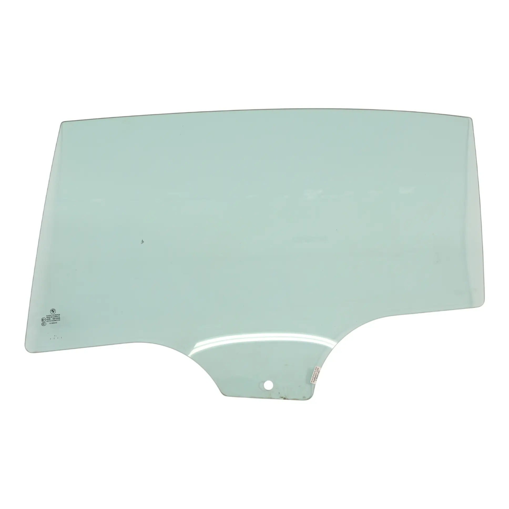 BMW F02 F04 Vitre Latérale Arrière Gauche Verte AS2 7182093