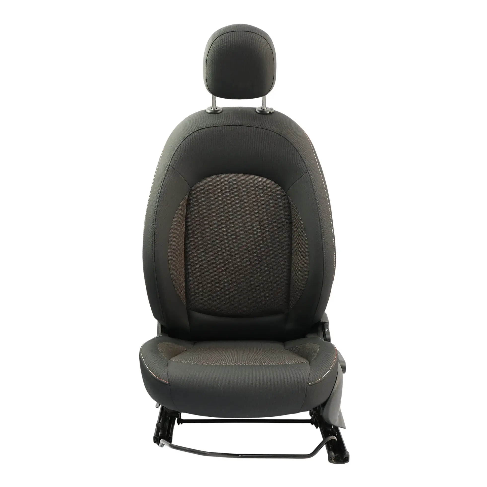 Mini Cooper One F56 Front Left N/S Cloth Seat Fabric Firework / Carbon Black