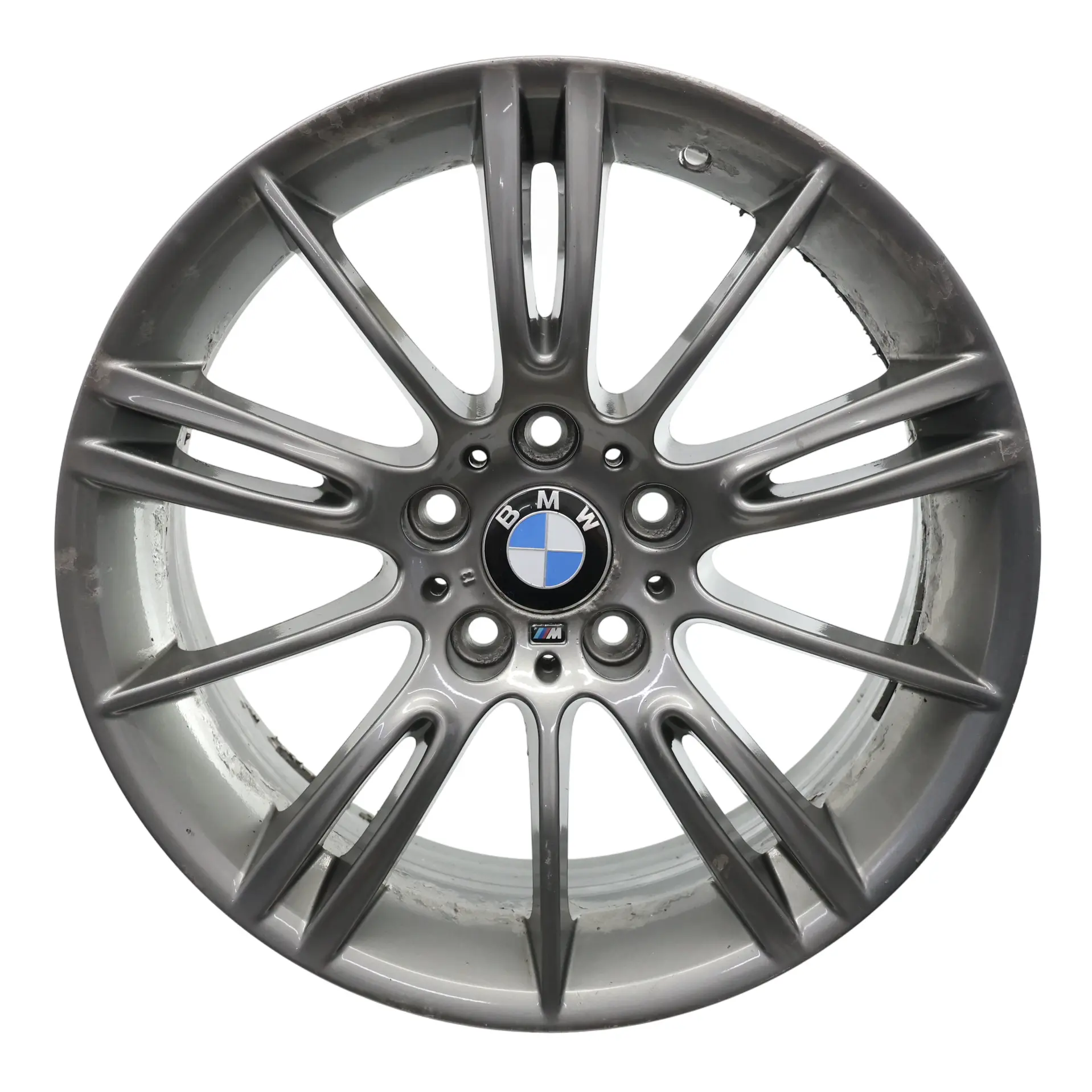 BMW E90 E91 Ferricgrey Leichtmetallfelge vorne 18" ET:34 8J M Spider Speiche 193
