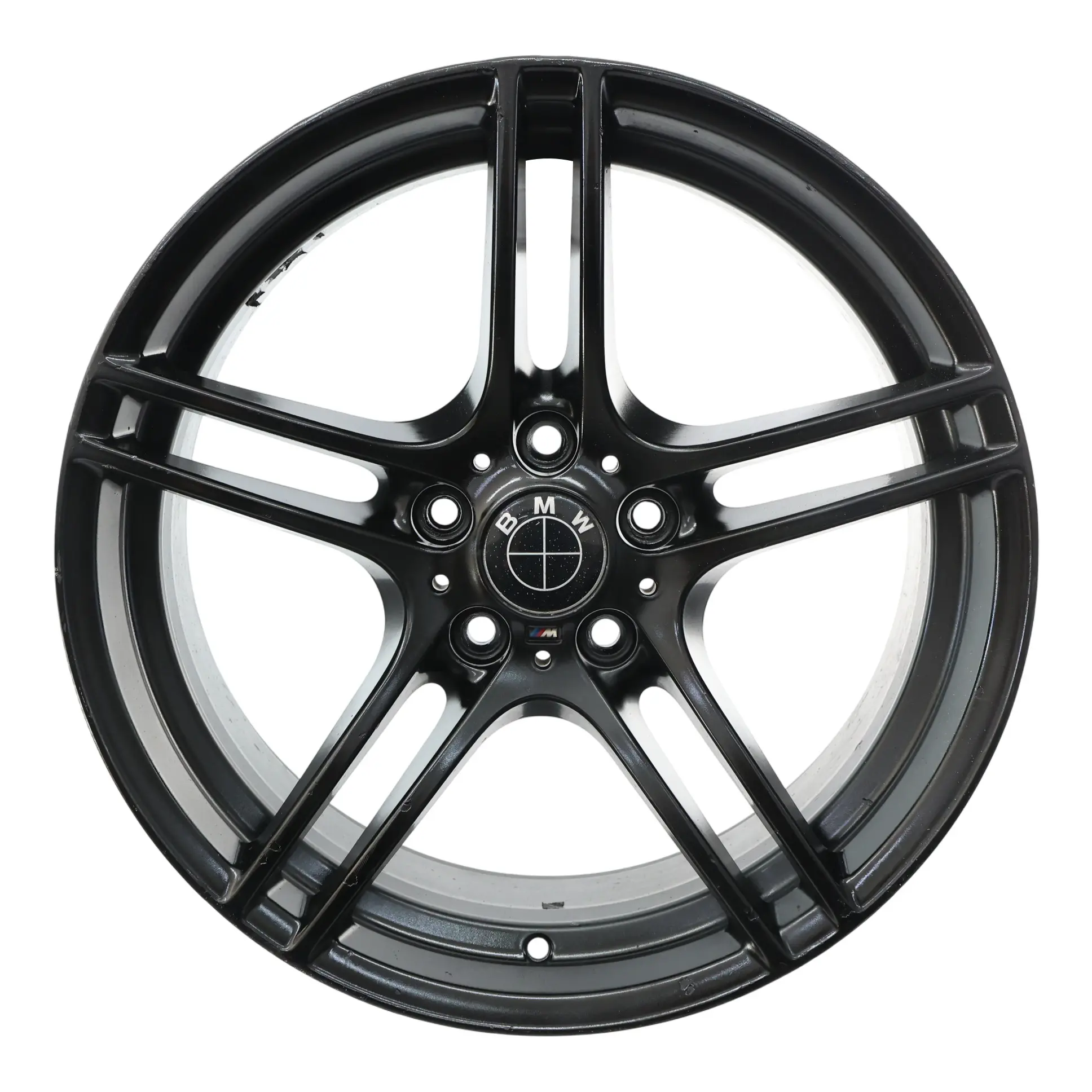 BMW E90 E91 Front Black Alloy Wheel Rim 19" M Double Spoke 313 8J ET:37 7844343