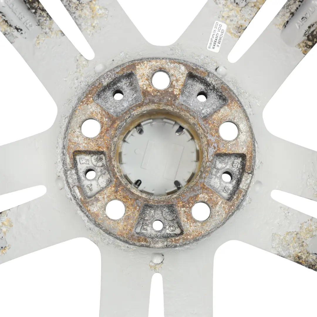 Hinterrad felge Ferric Grau 18" 8J ET:52 M Sternspeiche 386 BMW F20 - SKU 7845853-10 - Teilenummer 7845853