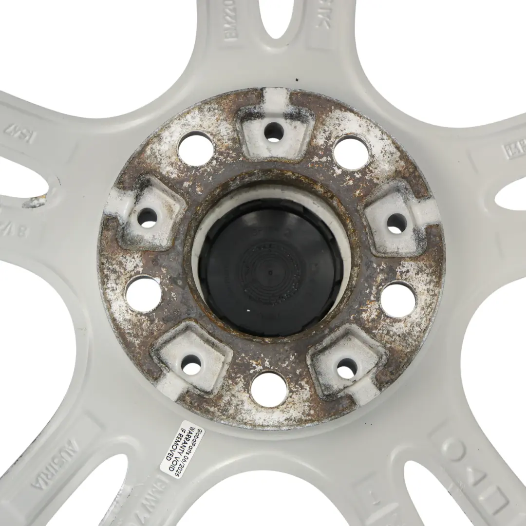 Hinten Alu Felge Alufelge 18" 8,5J ET:47 M Sternspeiche 400 BMW F30 F31 - SKU 7845881-7 - Teilenummer 7845881