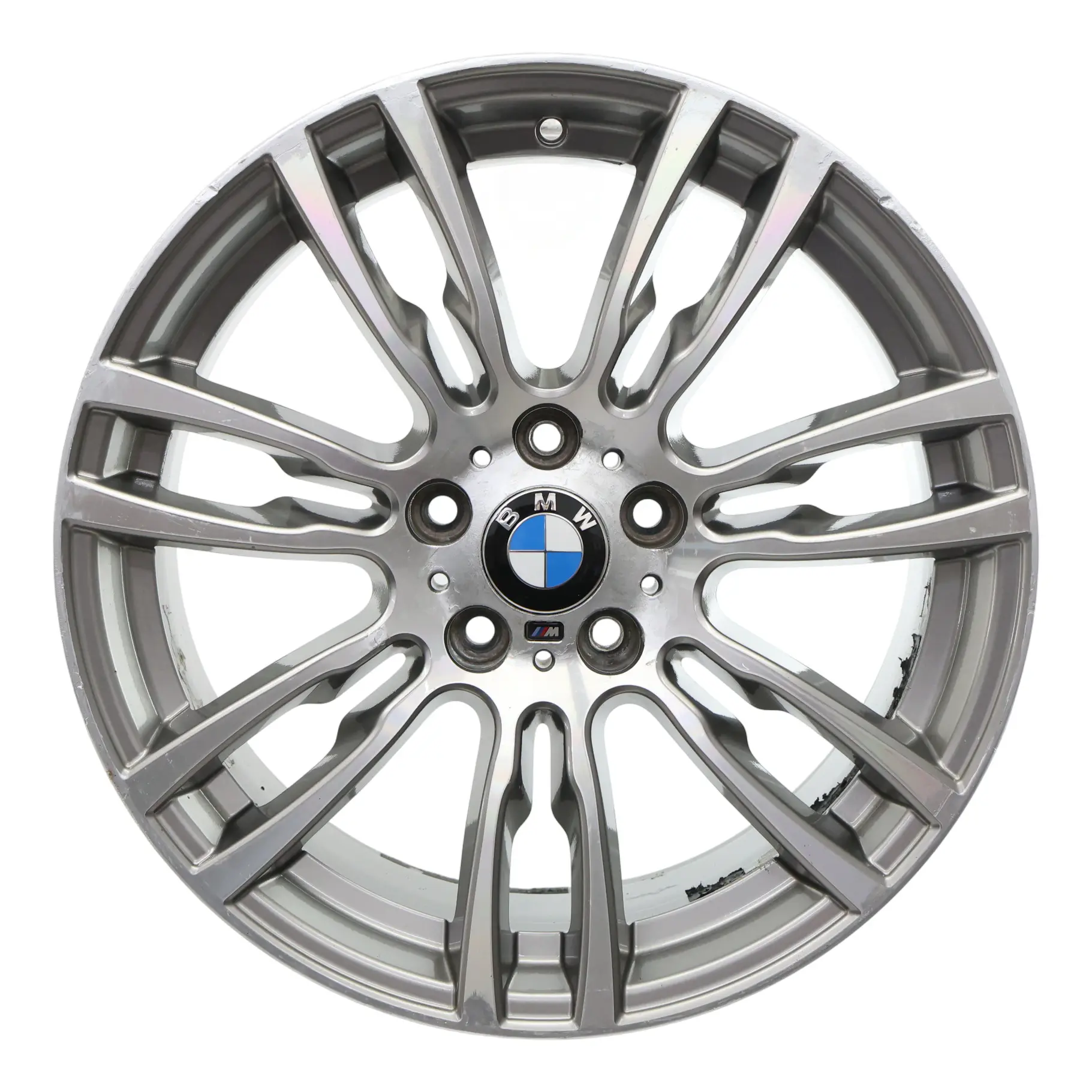BMW F30 F31 Hinten Grau Leicht Metall Felge 19" ET:47 8,5J 7845883