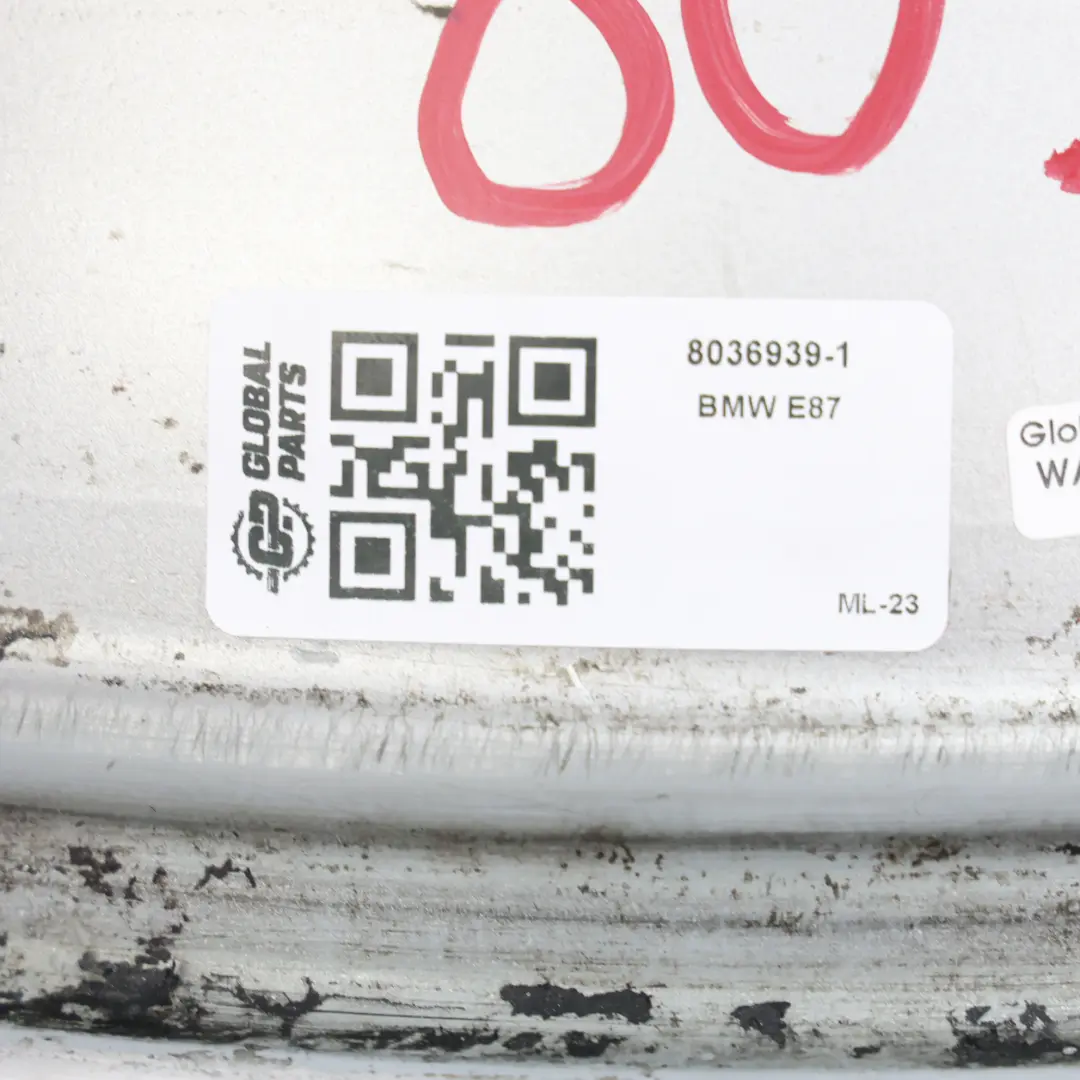 Vorne Alufelge Alu Felge 18" 7,5J M Doppelspeiche 208 BMW E81 E87 - SKU 8036939-1 - Teilenummer 8036939