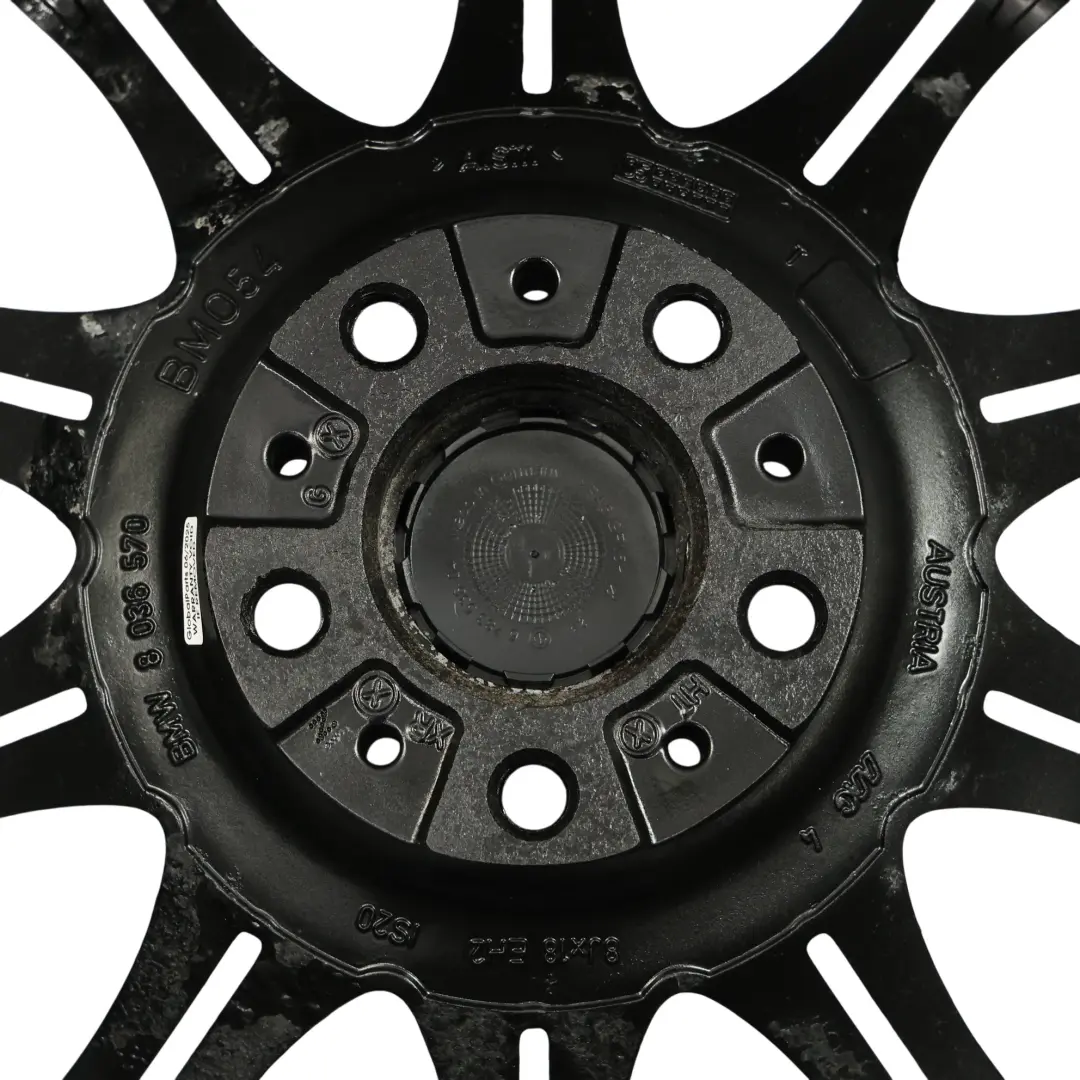 Alloy Wheel Rim 18" 8J ET:20 M Double Spoke 135 BMW E60 E61 Black - SKU 8036947-12 - Part number 8036947