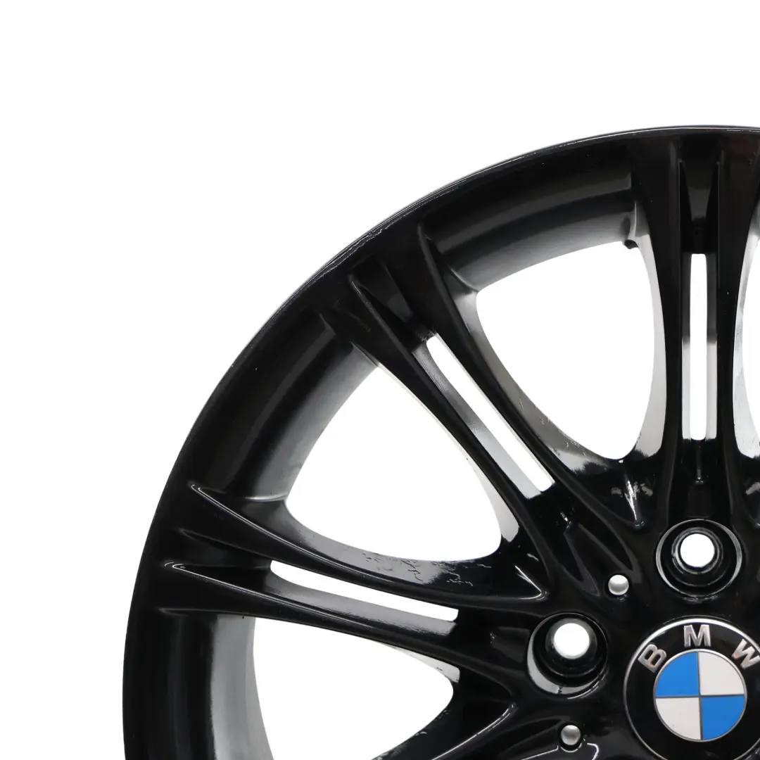 Alloy Wheel Rim 18" 8J ET:20 M Double Spoke 135 BMW E60 E61 Black - SKU 8036947-12 - Part number 8036947