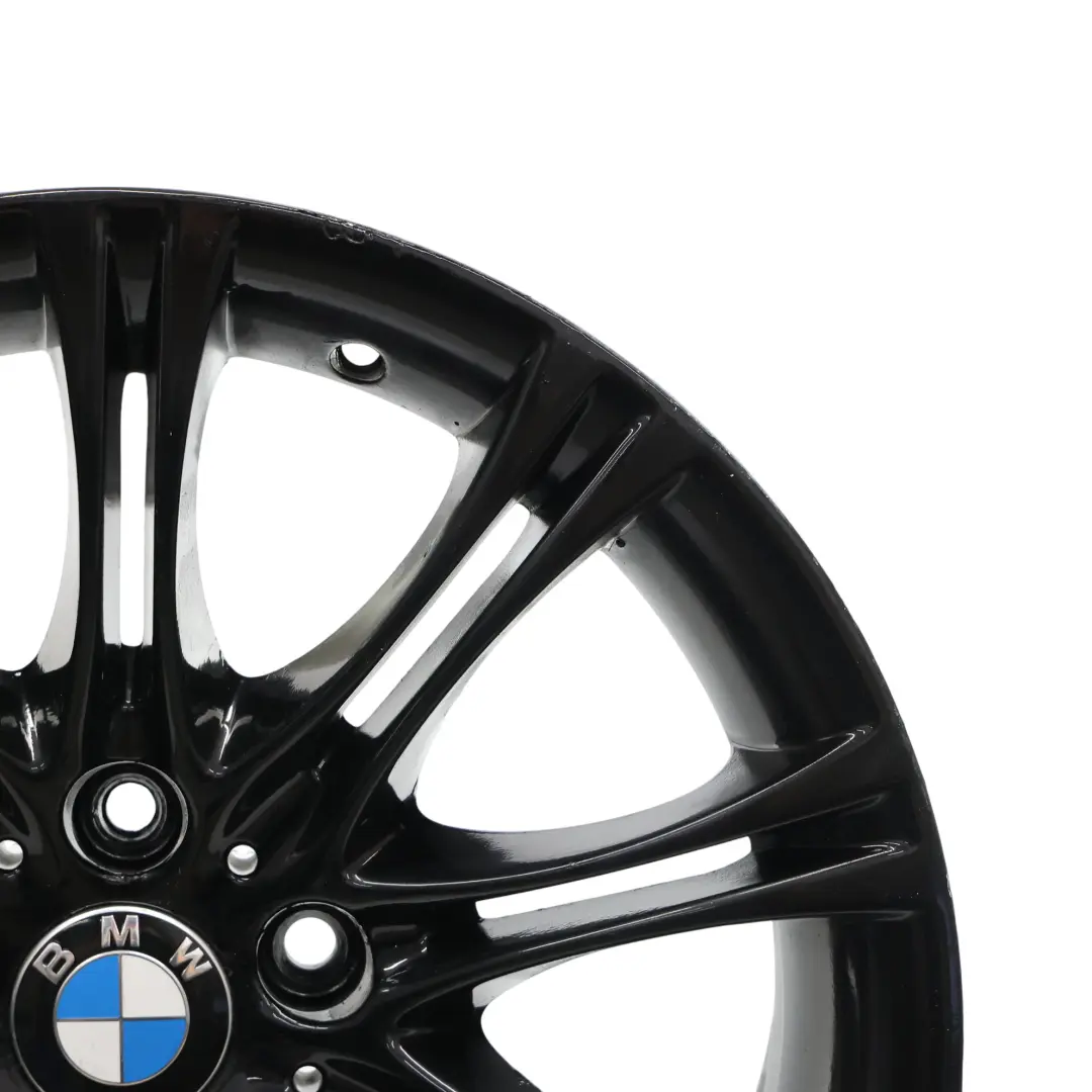 Alloy Wheel Rim 18" 8J ET:20 M Double Spoke 135 BMW E60 E61 Black - SKU 8036947-12 - Part number 8036947